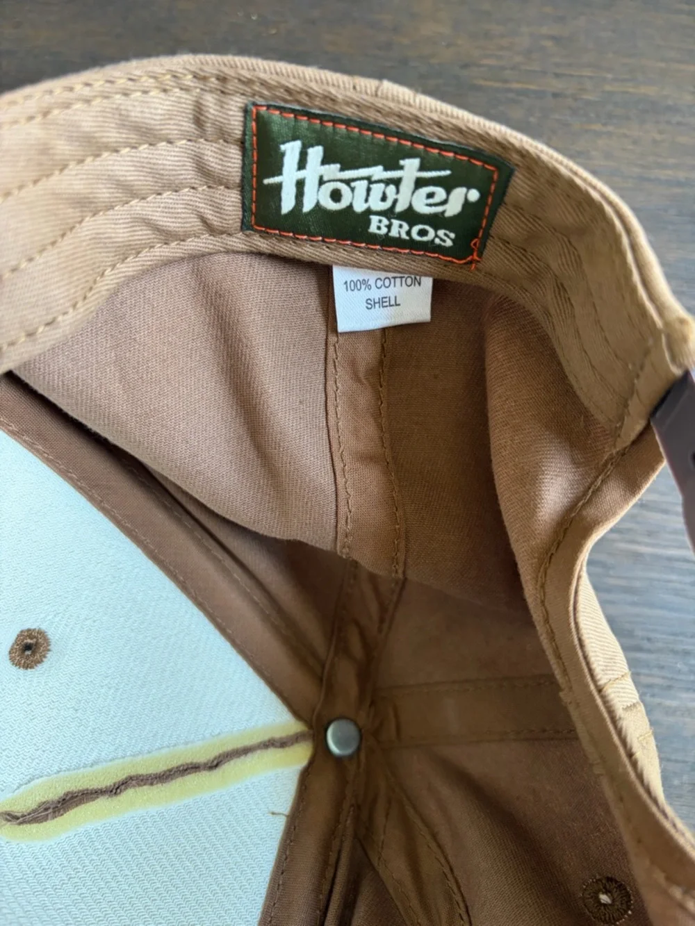 Howler Brothers Los Hermanos Badge Structured Snapback Hat Cap